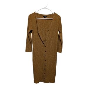 A Pea In The Pod (Women's Small) Maternity Nursing Snap Button Dress